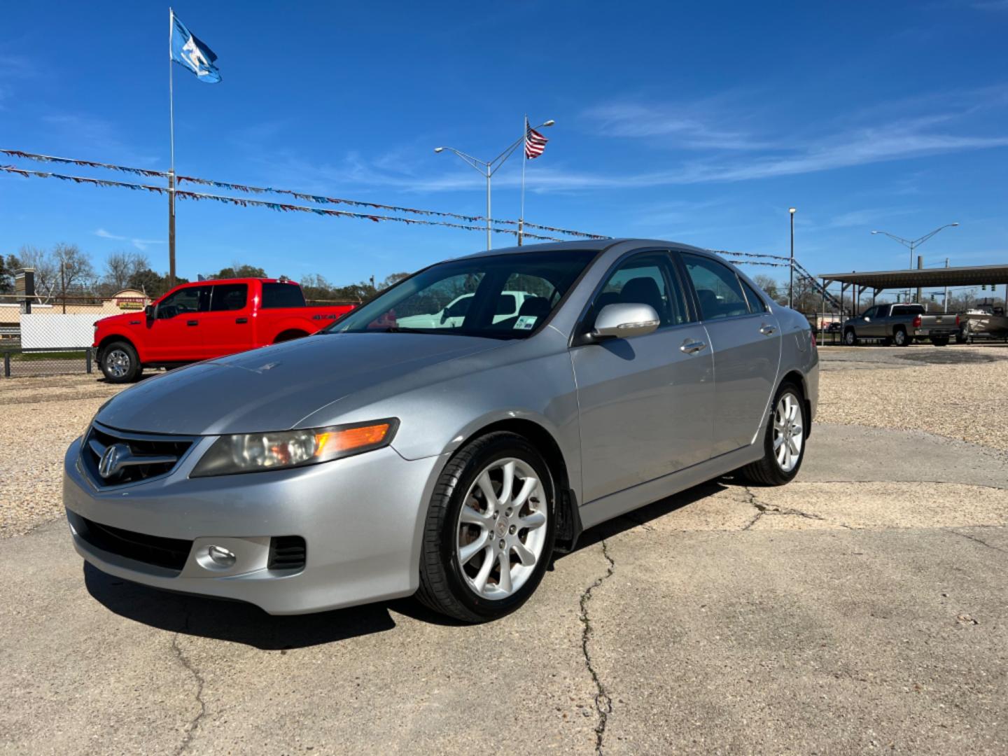 2006 Silver /Gray Acura TSX (JH4CL969X6C) with an 2.4 engine, Automatic transmission, located at 4520 Airline Hwy, Baton Rouge, LA, 70805, (225) 357-1497, 30.509325, -91.145432 - 2006 Acura TSX 2.4L 4 Cylinder, Auto, 126K Miles, Leather, Sunroof, Navigation, Power Windows, Locks & Mirrors, NO IN HOUSE FINANCING. FOR INFO PLEASE CONTACT JEFF AT 225 357-1497 CHECK OUT OUR A+ RATING WITH THE BETTER BUSINESS BUREAU WE HAVE BEEN A FAMILY OWNED AND OPERATED BUSINESS AT THE SAME - Photo#0